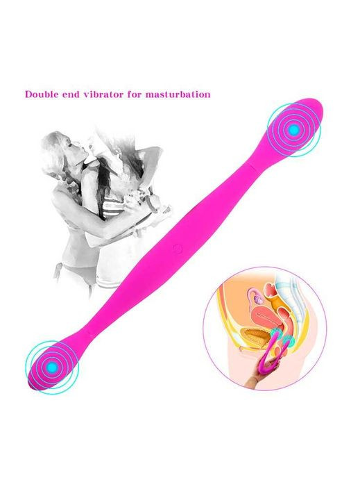 Двосторонній гнучкий вібратор Toy Joy Infinity Double Dildo Вібратори No Brand (370611994)