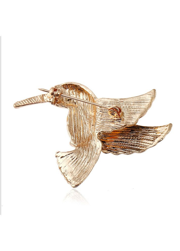 Женская брошь яркая Птица колибри, для девочек нарядная China (366874323)