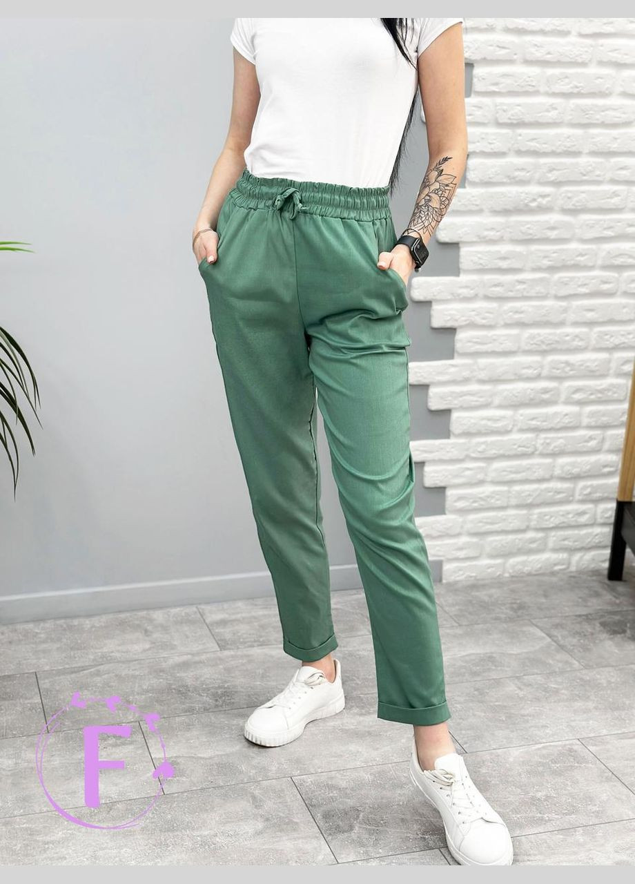 Укороченные штаны с карманами Fashion Girl (301474245)