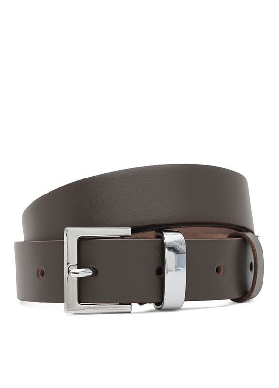 Жіночий шкіряний ремінь 110x1genw120-brown Borsa Leather (371362150)