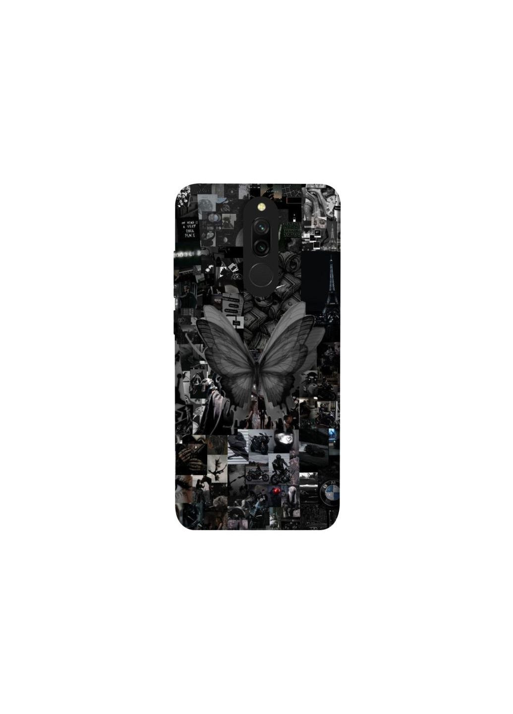 Чехол на Xiaomi Redmi 8 Lifestyle collage Frontalka (361992829)