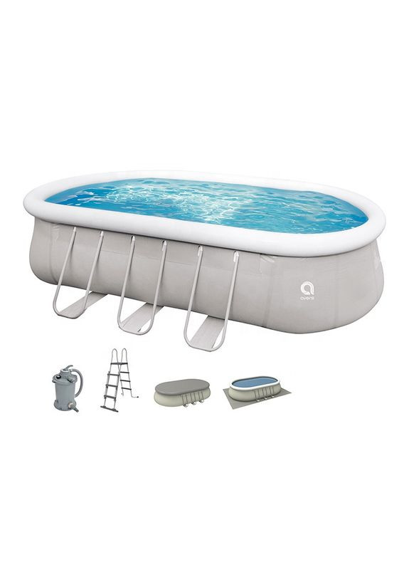 Каркасний овальний басейн 610×360×122 см - 8 осіб Avenli (346534483)