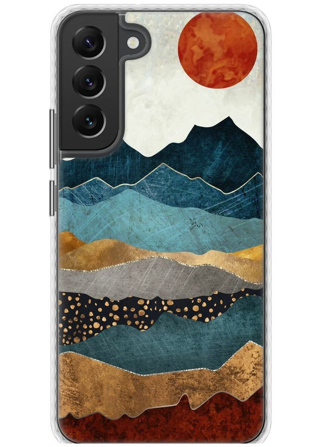 Чохол Bumper чохол 'Захід гори' для Endorphone Samsung Galaxy S22 Plus (278078536)