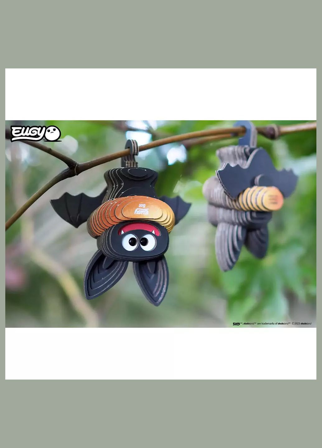 Сборная 3D модель Зоопарк Летучая мышь (XEG-093) Eugy (333251915)