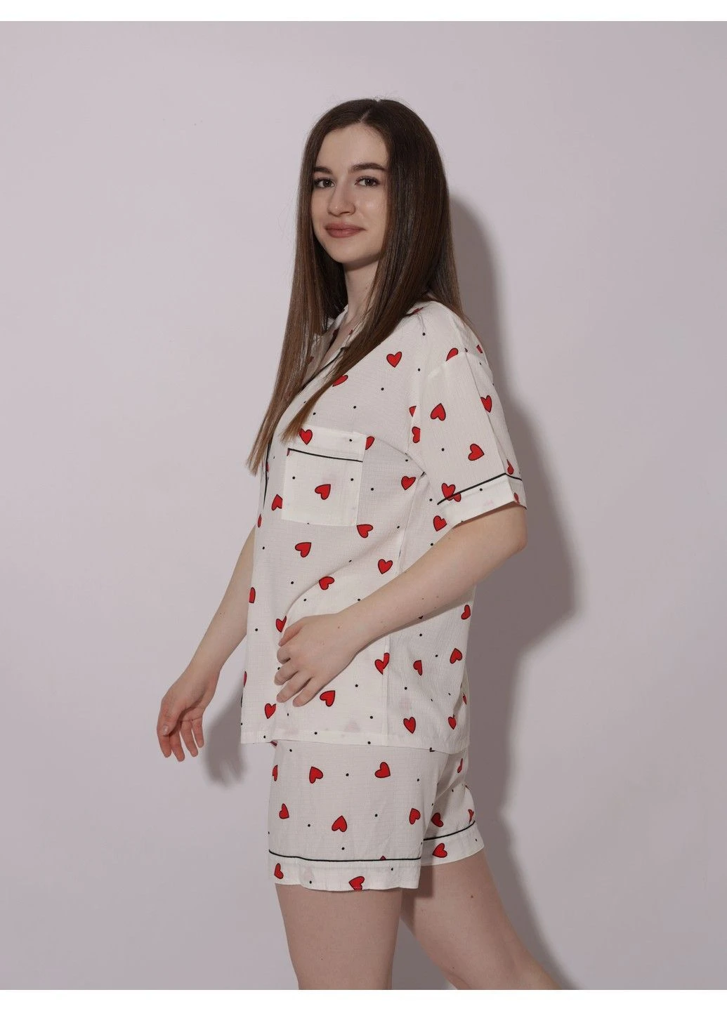 Черная пижама женская Fashion
