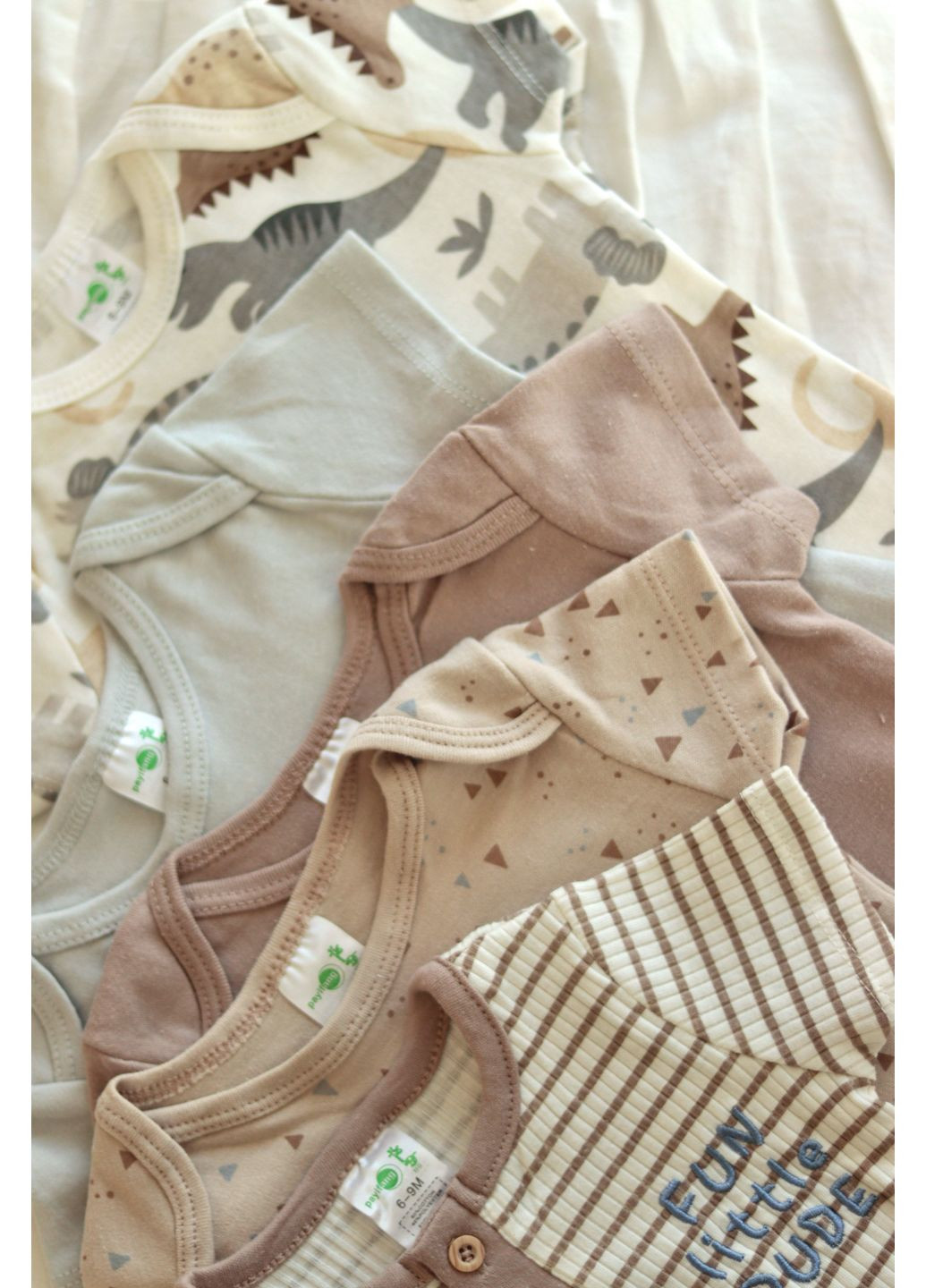 👶 Набір боді для малюка, 5 шт New Brand (353390449)