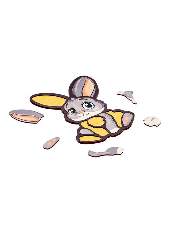 Детский пазл-вкладыш "Зайка" Puz-22971, 12 элементов No Brand (362570906)