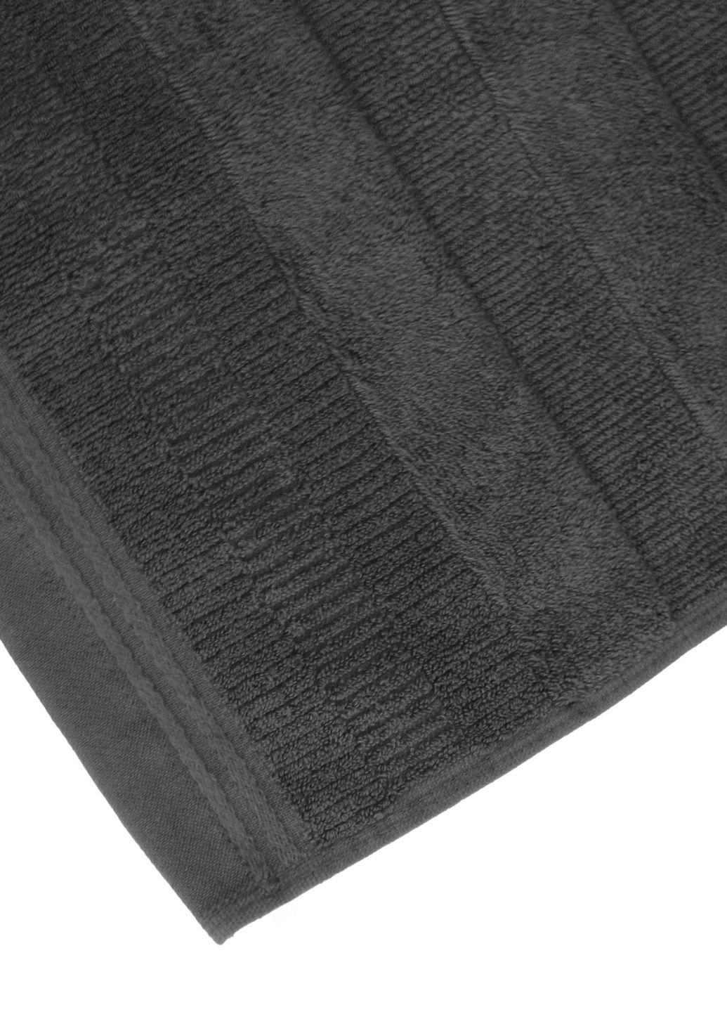 Рушник "Натхнення" 90x150 см MVM однотонний темно-сірий