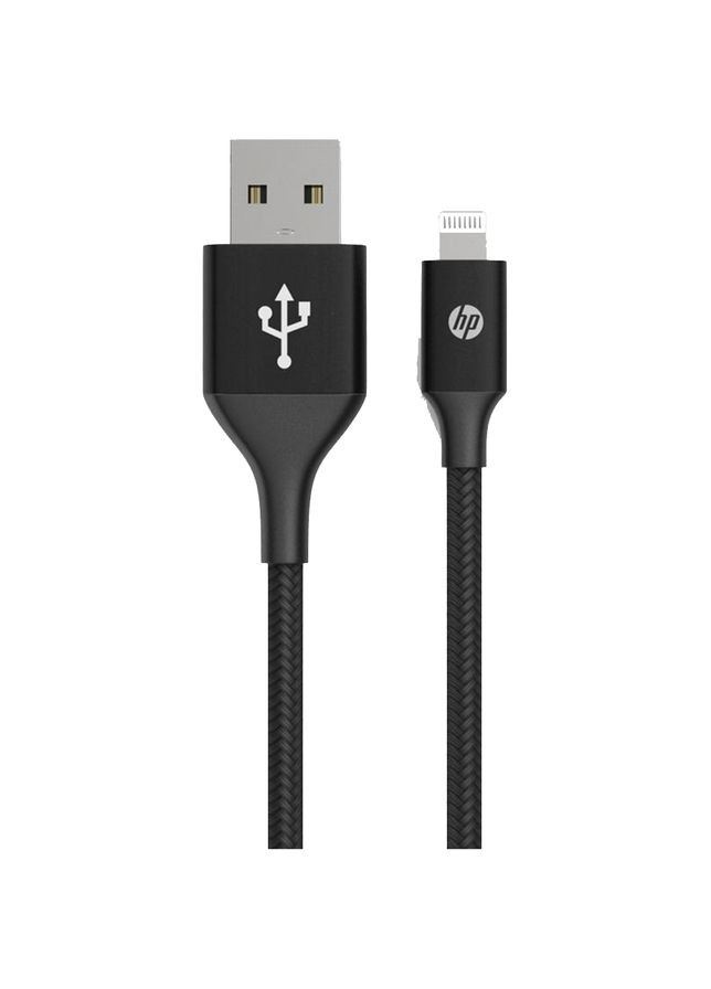 Кабель USB 2.0 AM - Lightning 1 м Black (DHC-MF100) HP (328201031)