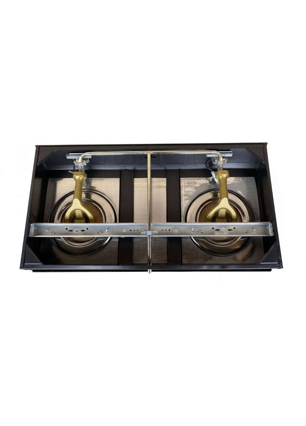 Плита настільна газова 2 конфорки Скло Мрія (328905541)