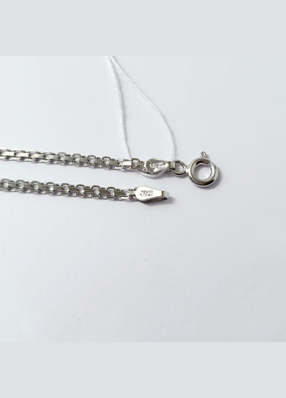 Серебряная Цепочка цепь Плоский Бисмарк см серебро 925 пробы 4.60г 065р1/50 No Brand (306854632)