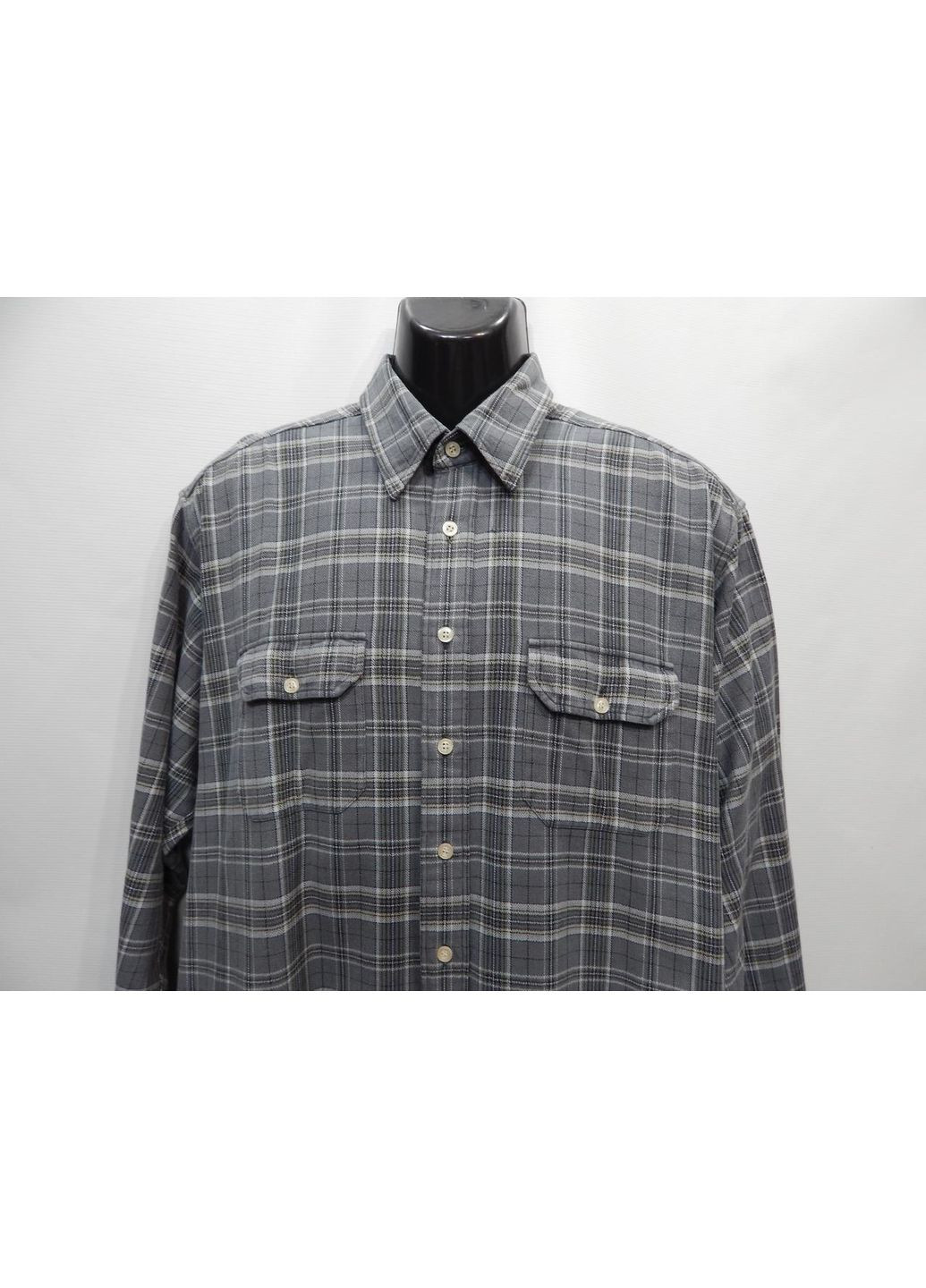 Серая кэжуал рубашка в клетку McNeal