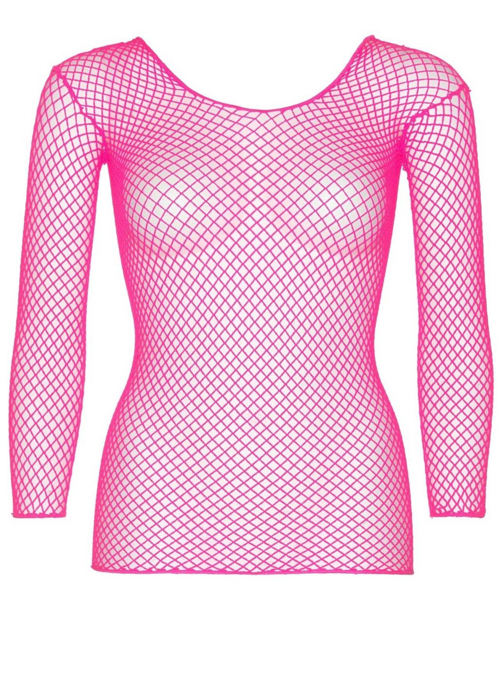Топ Long Sleeves T-Shirts Neon Pink One Size Leg Avenue (297529301)