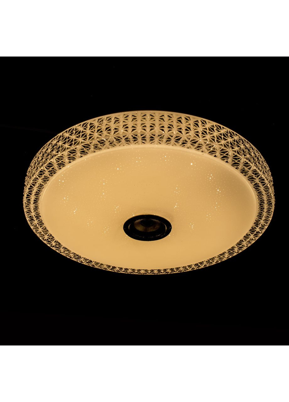 Світлодіодний смарт-світильник з пультом 010/500/60W з блютуз колонкою No Brand (352229943)