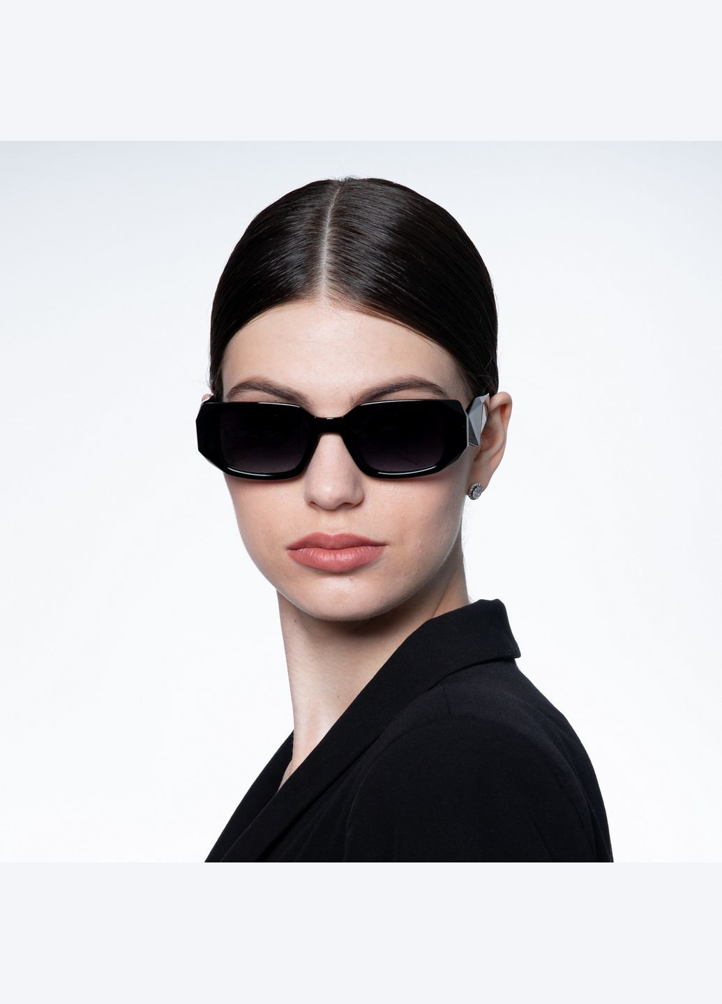 Сонцезахисні окуляри з поляризацією Фешн-класика жіночі LuckyLOOK 184-787 (290278400)