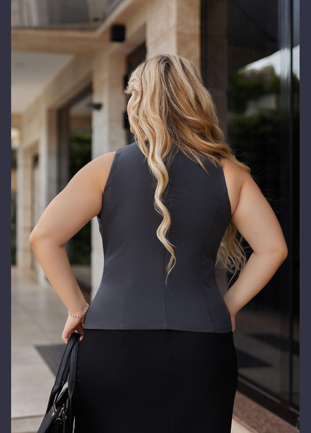 Стильный женский жилет Fashion Girl "Voice" (301127936)