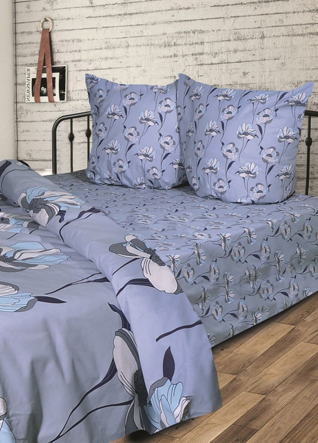 Простирадло бязь набивна t374, 200х220 см Ярослав (370279017)