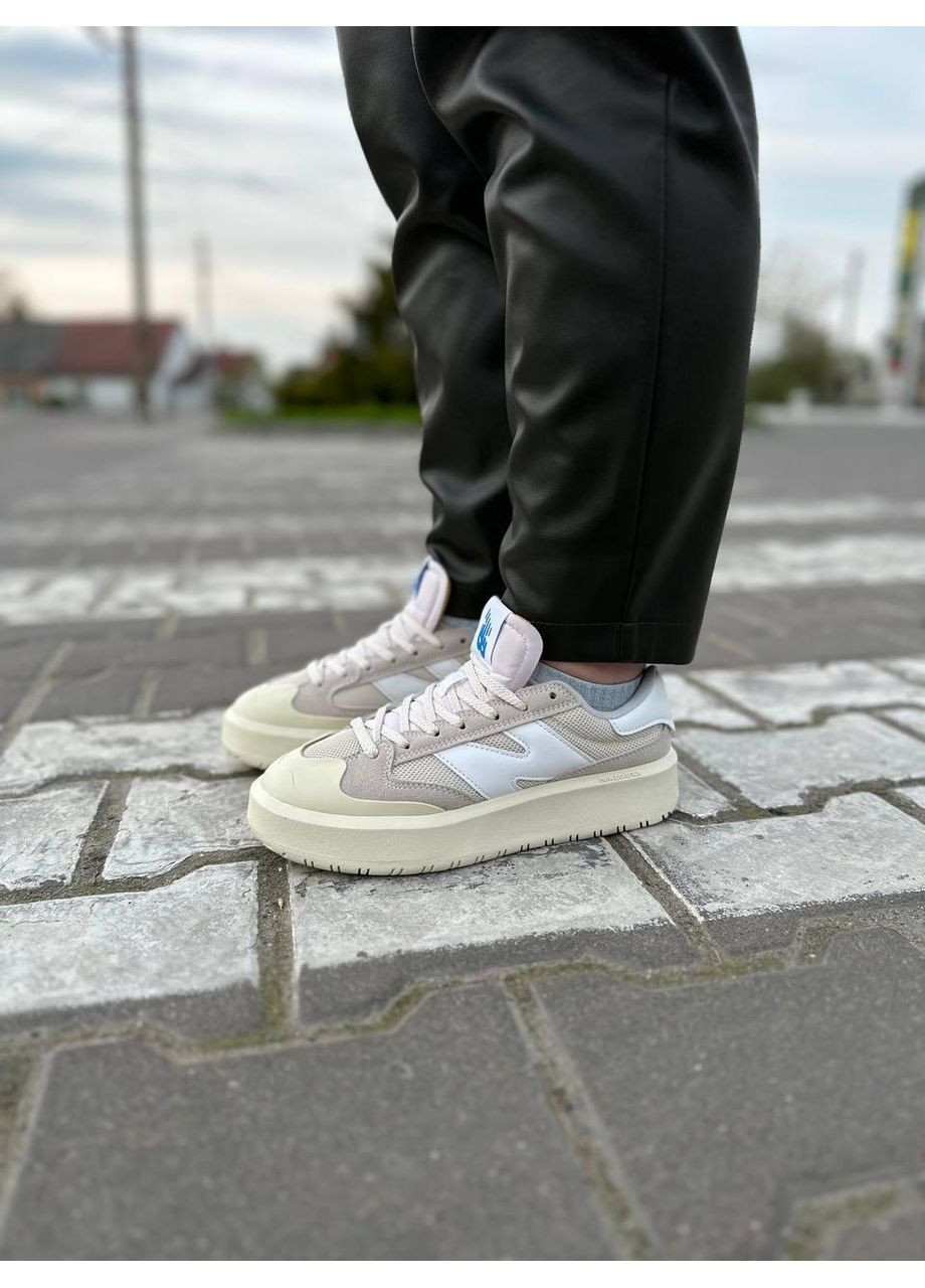 КРОСІВКИ ЖІНОЧІ NEW BALANCE CT302 CREAM GREY WHITE НЬЮ БЕЛАНС CT302 No Brand сірі демісезони (368857881)