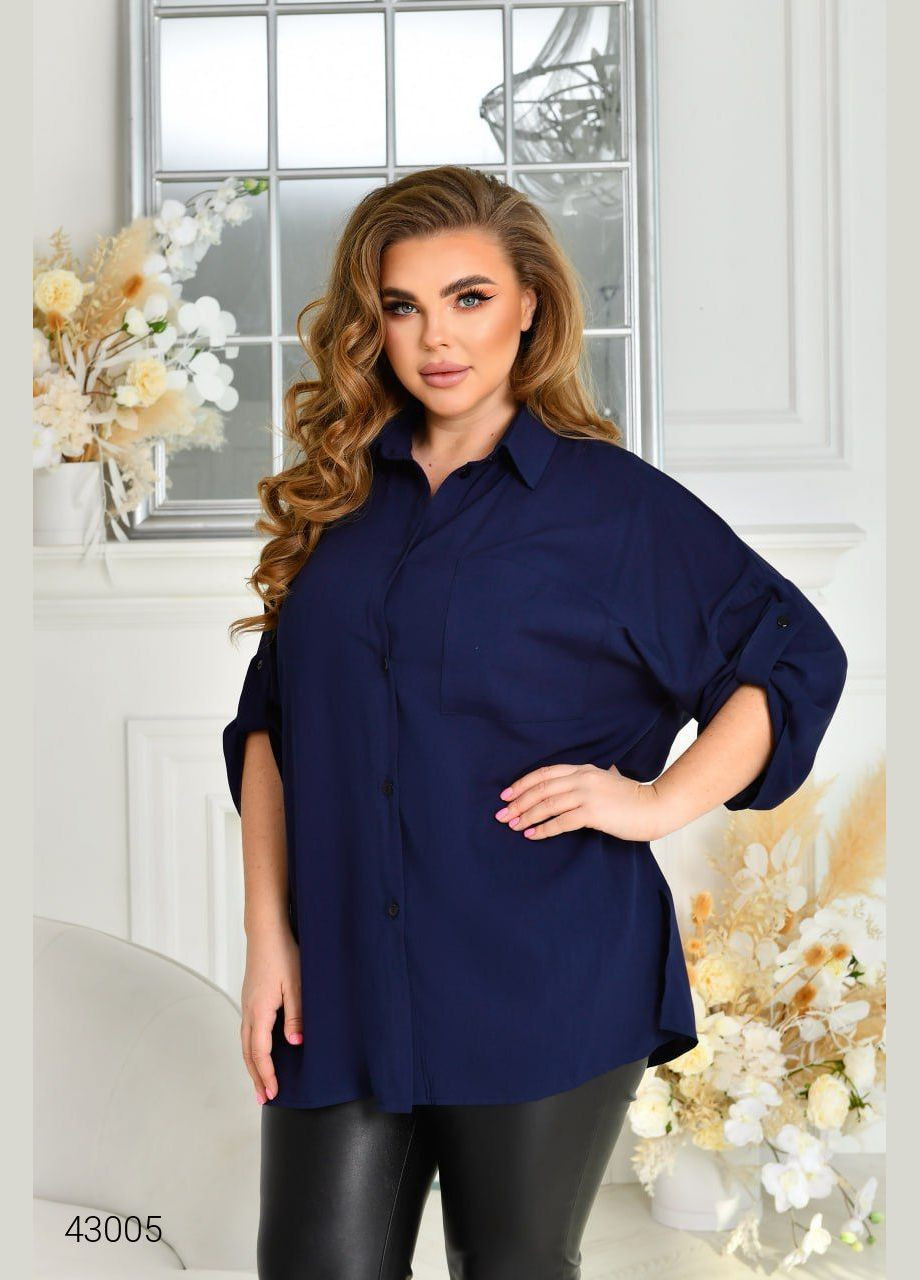 Жіноча сорочка великих розмірів Liton (303106463)