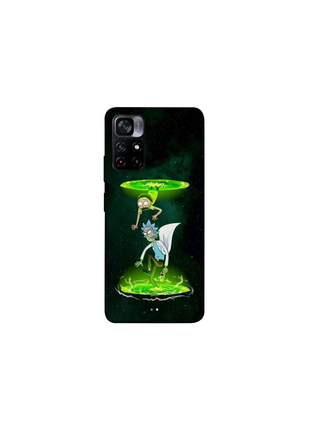 Чохол на Xiaomi Poco M4 Pro 5G Rick and Morty Frontalka (354670666)