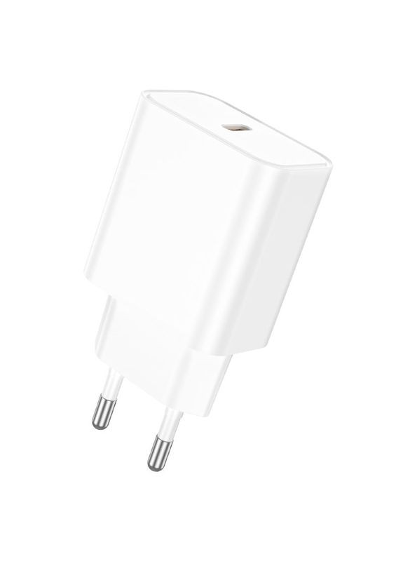 Сетевое зарядное устройство для single Port PD20W charger White (6974443387964) Borofone BA71A Power (360550201)