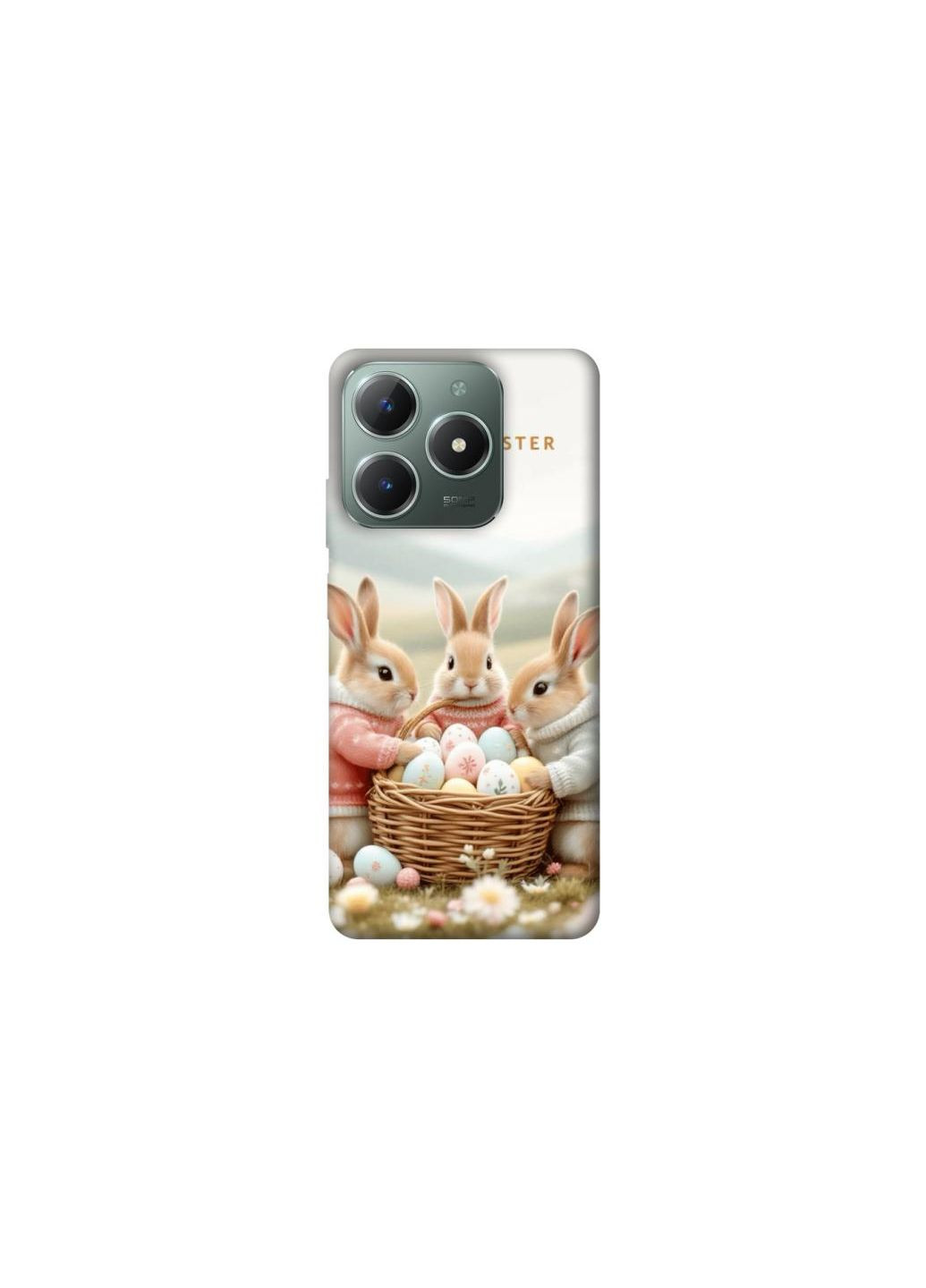 Чохол на Realme C61 BunnyMood Frontalka (349825795)