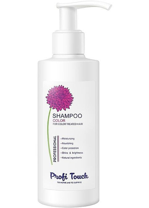 Шампунь для фарбованого волосся Color Shampoo 1000ml (1212010-189693) Profi Touch (368660284)