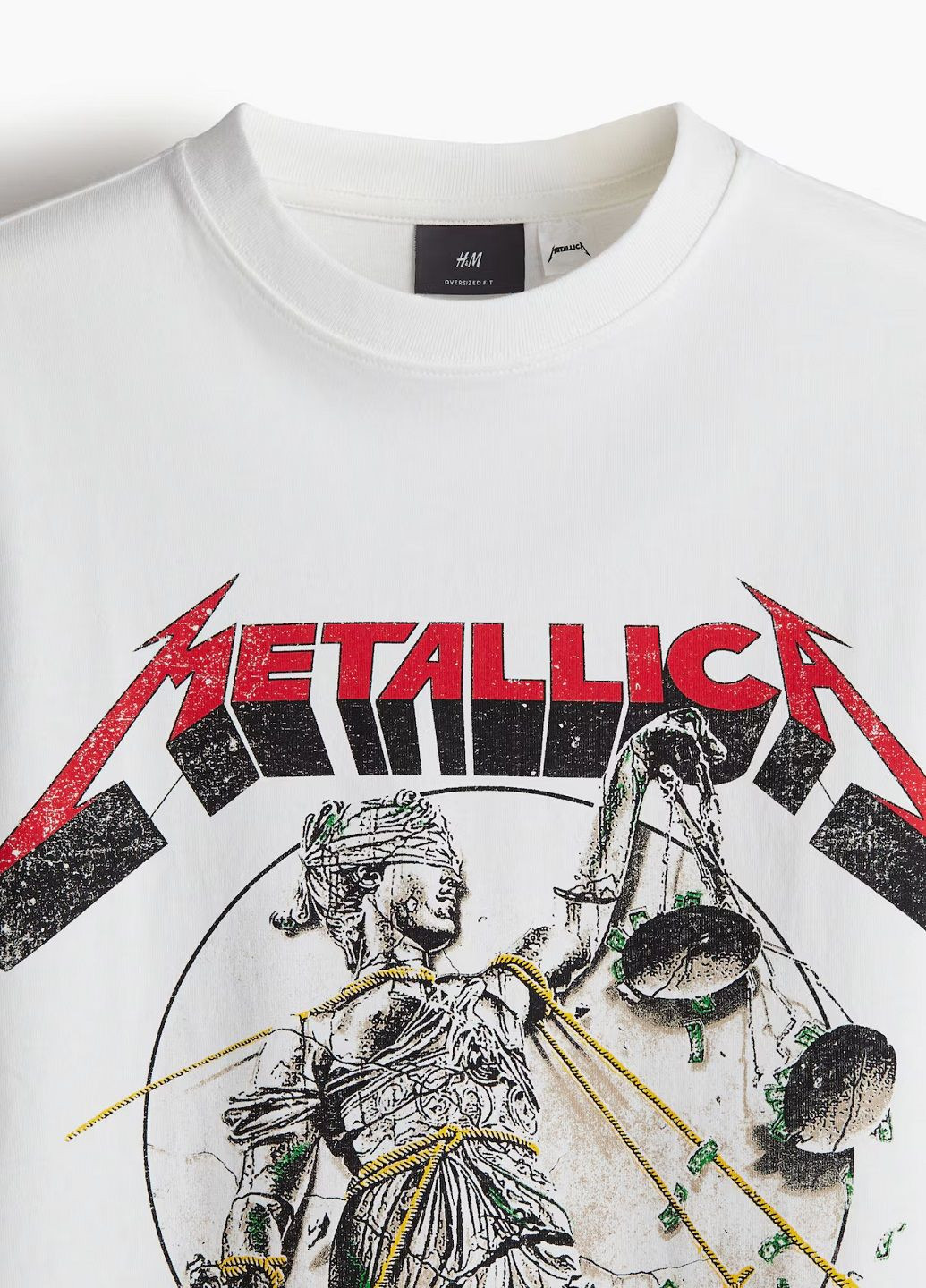 Біла футболка H&M