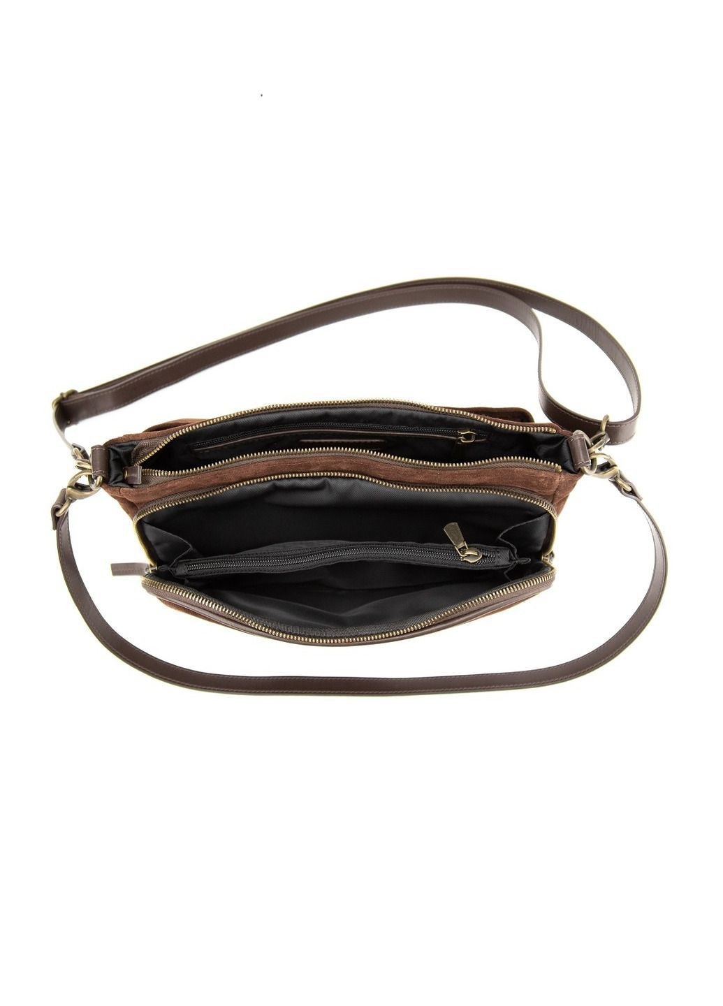 Сумка женская кроссбоди через плечо из натуральной замши RoyalBag CH-001 (335806826)