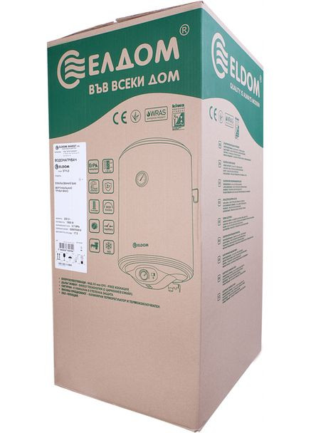 Водонагрівач Style 50 SLIM 1,5 kW 72267W ELDOM (370641471)