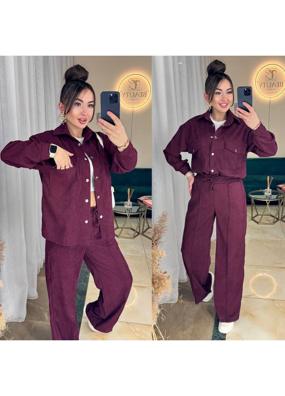 Костюм из микровельвета — ЗАМЕРЫ В ОПИСАНИИ GD/GL Модний простір (366438812)