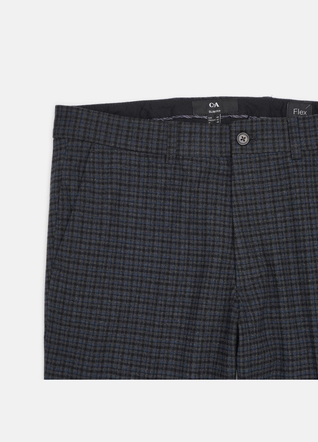 Синие кэжуал зимние брюки C&A