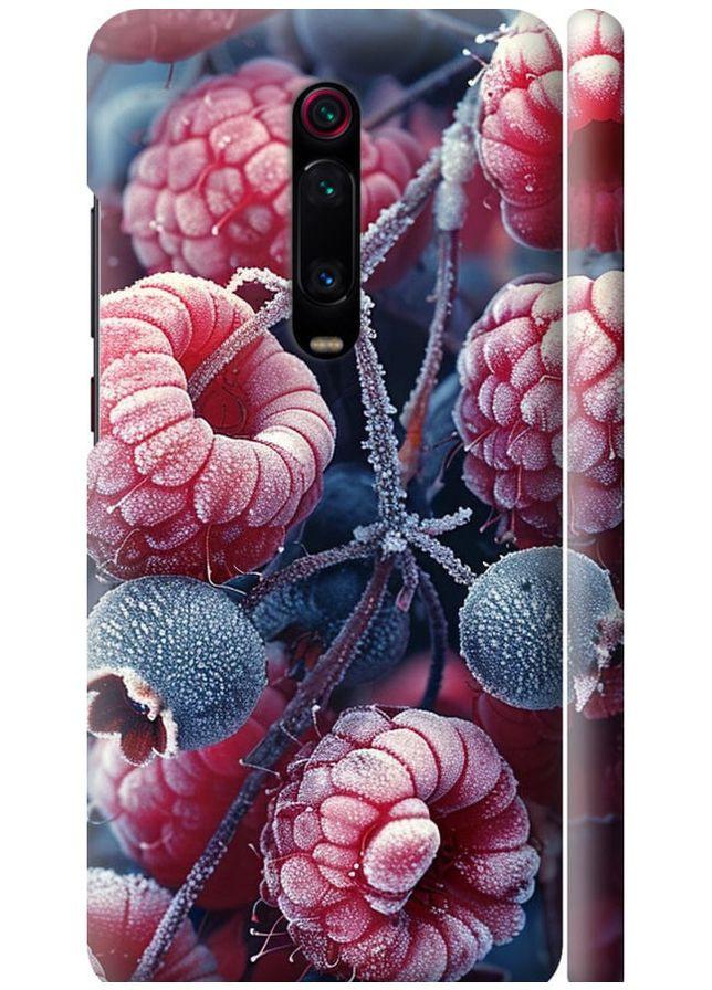 3D пластиковий матовий чохол 'Морозні ягоди' для Endorphone xiaomi mi 9t (285119021)