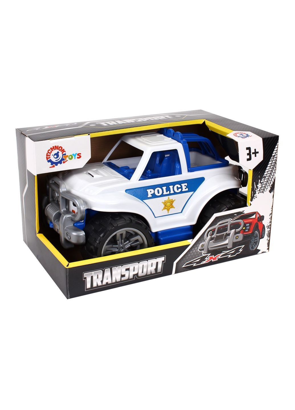 Машинка Поліцейський позашляховик в коробці (TH5002) ТехноК (365546830)