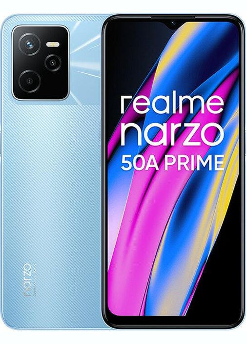 Смартфон Narzo 50A Prime 4/64GB голубой Realme (279826579)