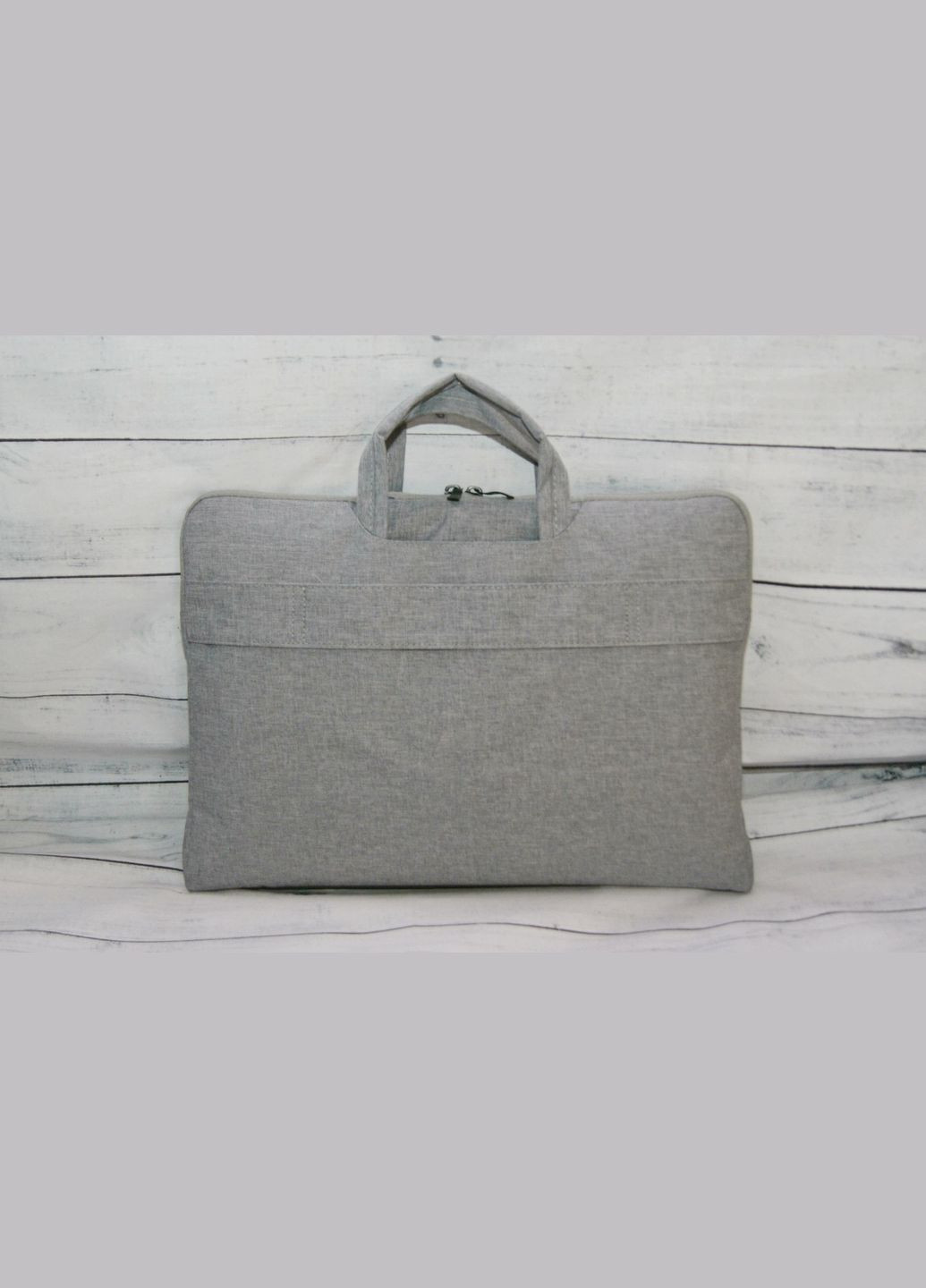 Сумка чехол для ноутбука 15,6" Серая (код: IBN007S1) Digital (325449202)