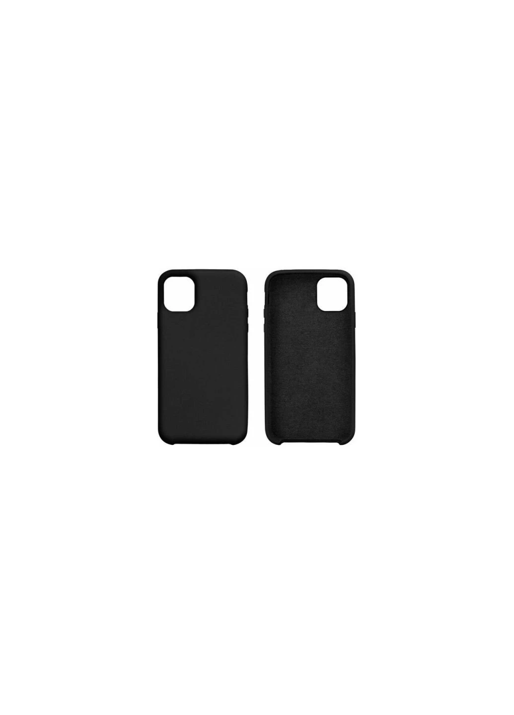 Чехол для моб. телефона (707004) Drobak Liquid Silicon Case Apple iPhone 12 Mini Black (275099622)