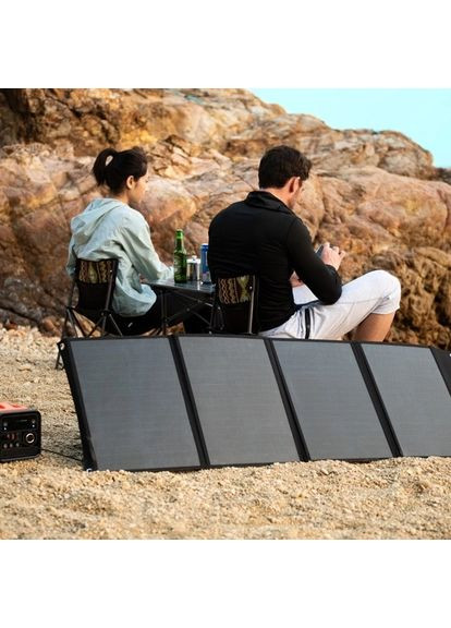 Солнечная панель 120W DC120W, 1*USB QC3.0 18W,1*USB-C PD3.0 60W 177x53см CHOETECH (370622293)