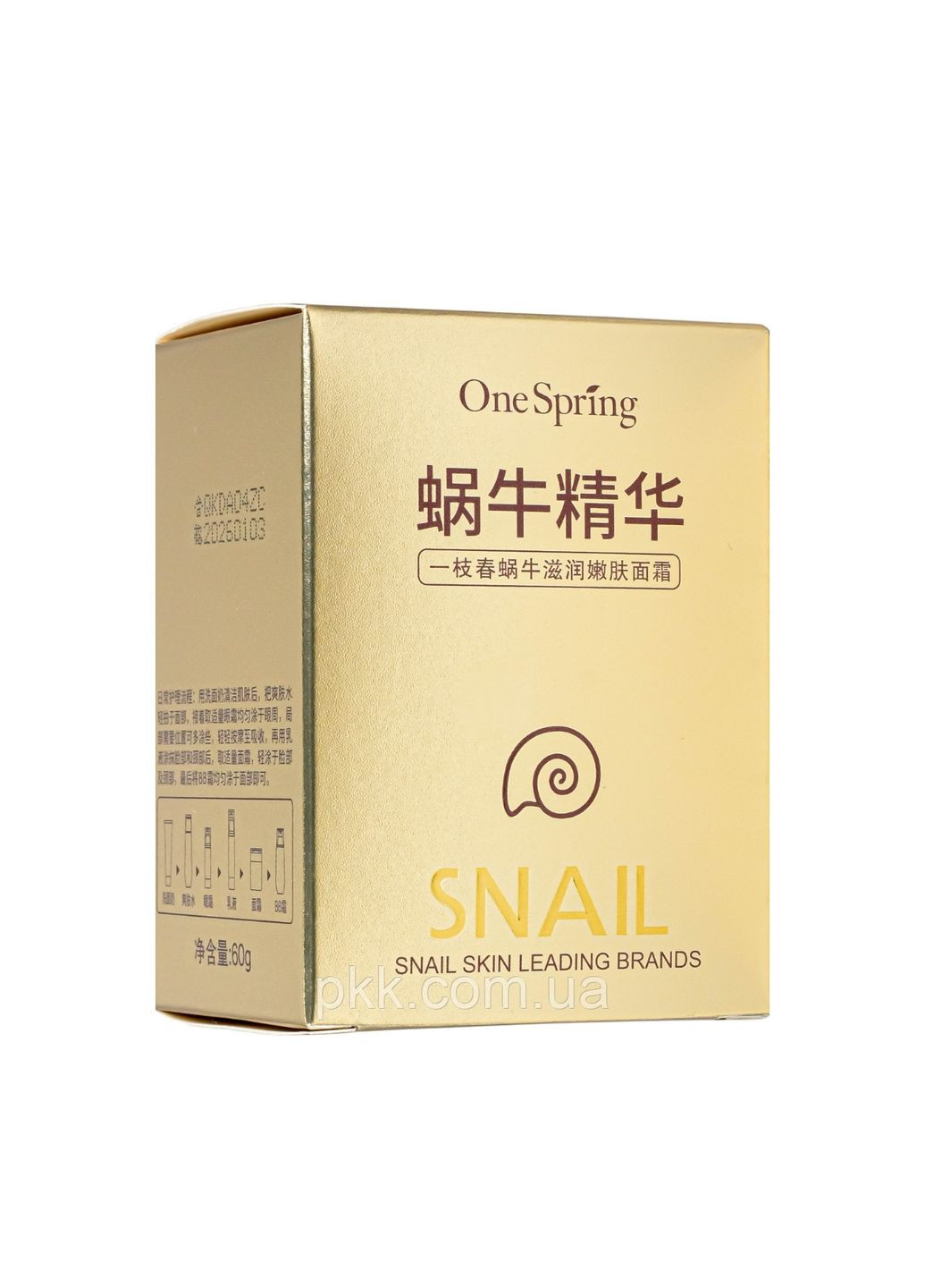 Крем для обличчя з муцином равлики Snail Cream One Spring (292577084)