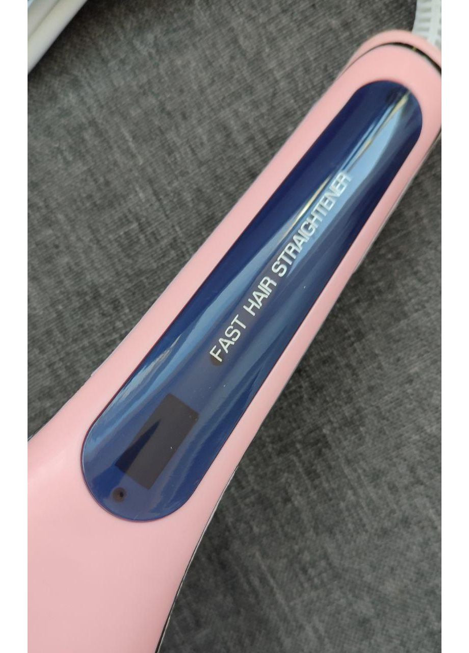 Расческа щетка выравниватель для выравнивания волос с LCD дисплеем (RS-906) No Brand (355802111)