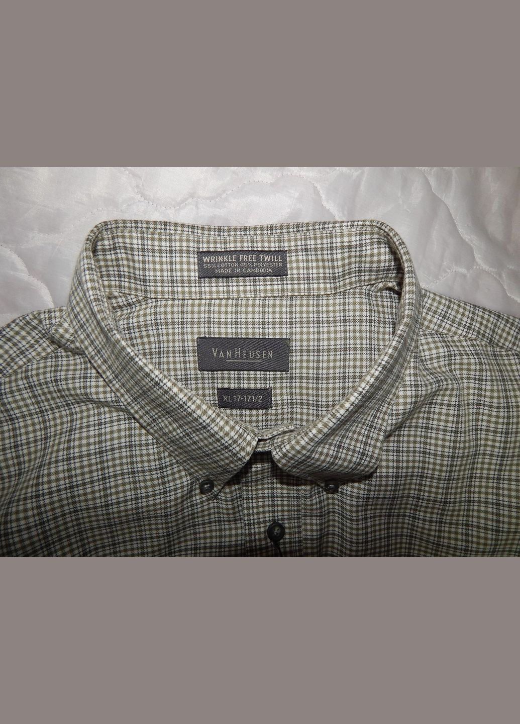 Чоловіча сорочка з довгим рукавом Dockers р.54 009DR (тільки в зазначеному розмірі, тільки 1 шт.) Van Heusen (316090913)