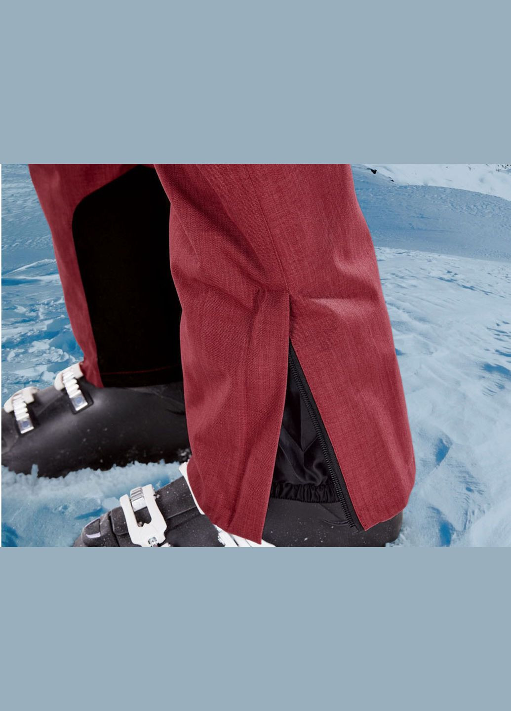 Горнолыжные брюки спорт сноуборд утепленные для женщины 363596 42(M) Crivit (264382257)