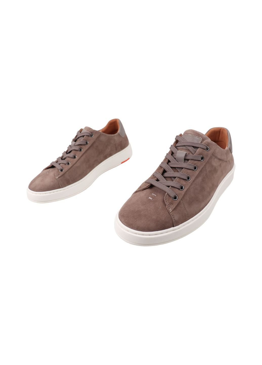 Бежевые кеды мужские капучино натуральная замша Brooman 1052-25DTS