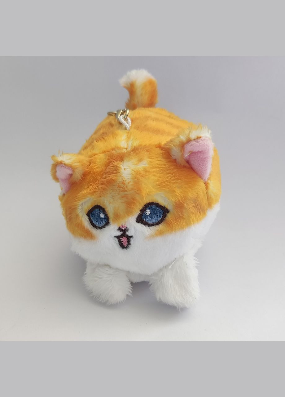 Брелок мягкая игрушка Котик Рыжий No Brand (338620979)
