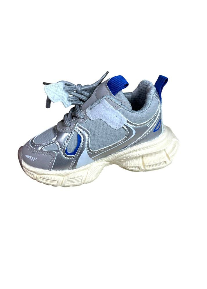 Серые всесезонные детские спортивные кроссовки danian сериый No Brand