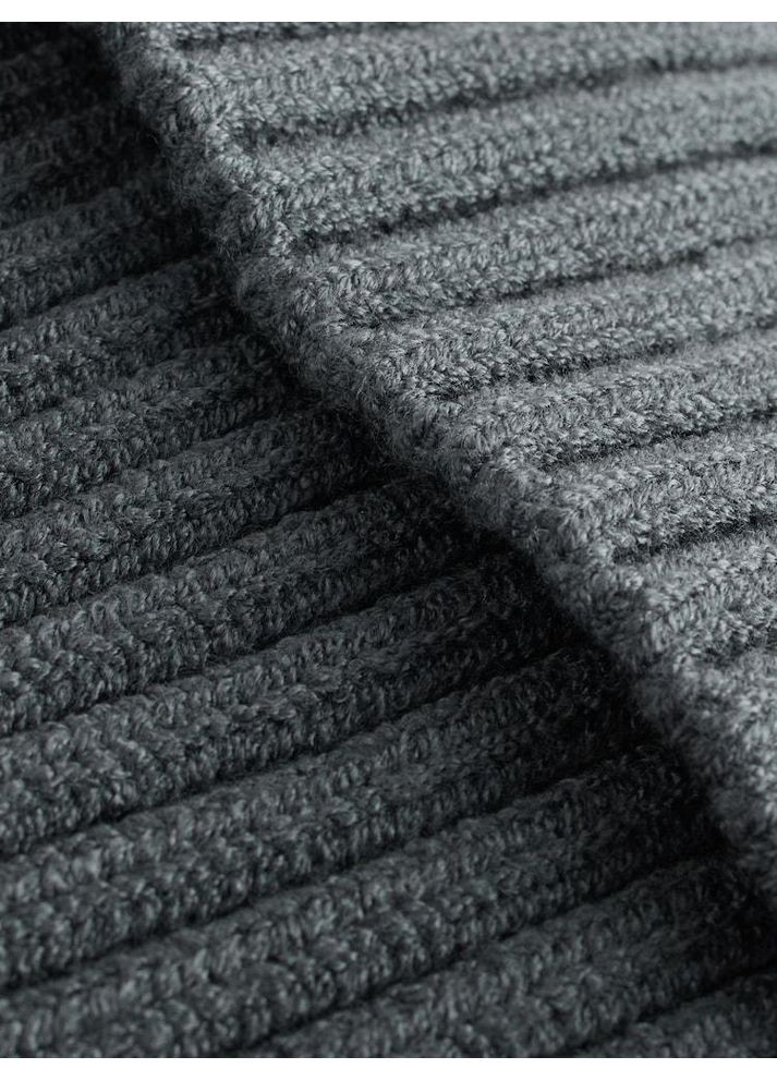 Підліткова демісезонна шапка-біні в'язана для хлопчика NEXT Темно-сіра (25101003) Next Baby (364233143)