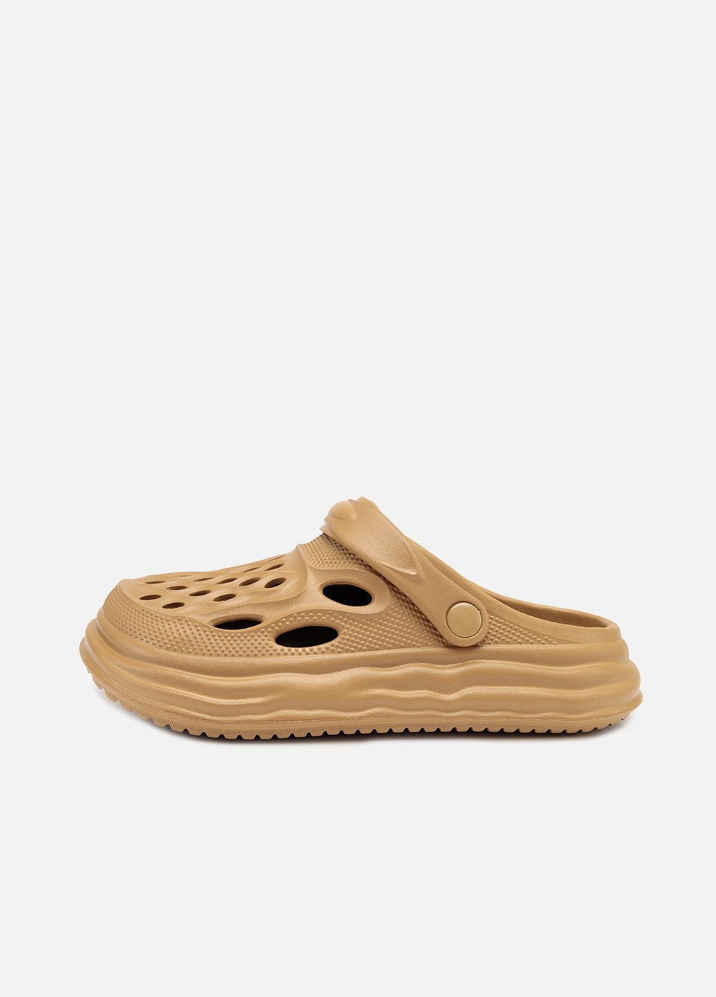 Женские кроксы цвет коричневый ЦБ-00263873 Stilli (308790599)