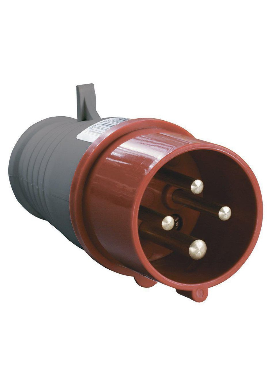 Вилка переносная УEK 3Р+РЕ 16А 380В IP44, PSR02-016-4-U УЕК (336906109)