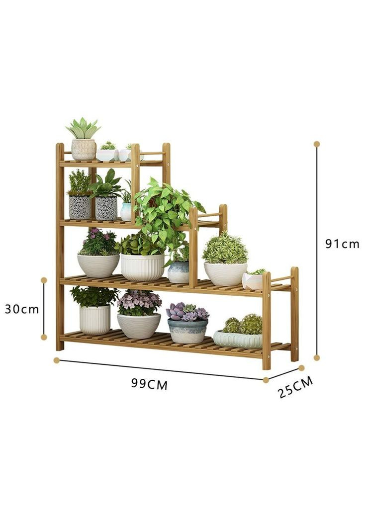 Подставка для цветов из дерева Фландрия мускат (ЦВТ-004207) No Brand (328226664)