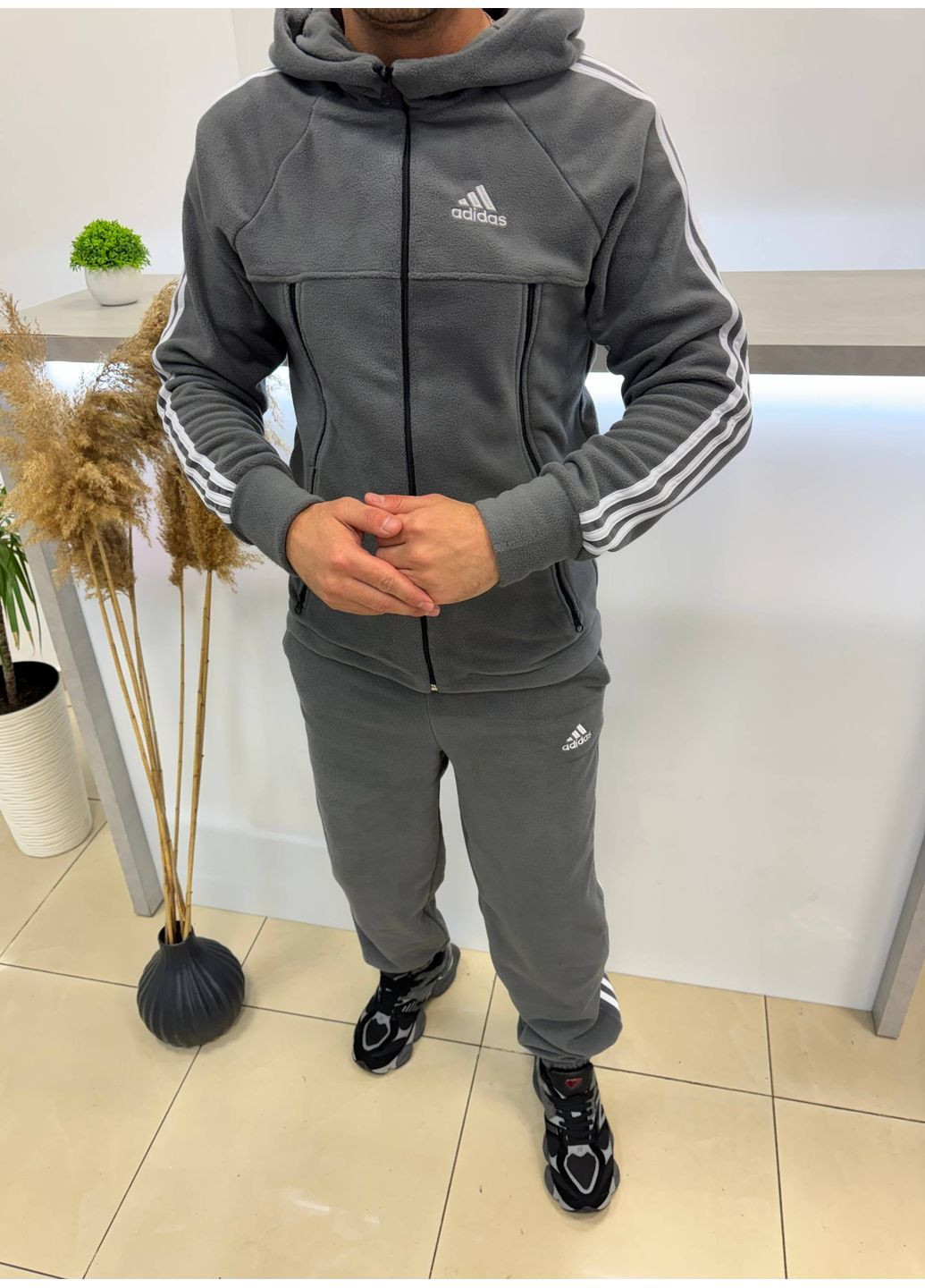 Чоловічій флісовий костюм Гермес (370855648)